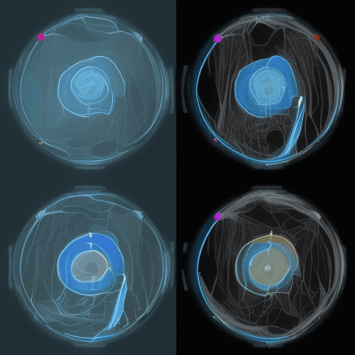 AI generated: Create a conceptual map but of images that first says what Artificial Intelligence only of images is...