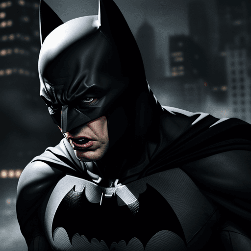 AI generated: Batman cry, 4k , ultra HD 