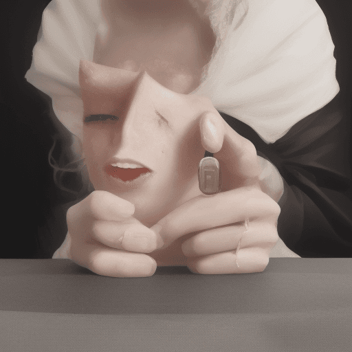 AI generated: Middle finger