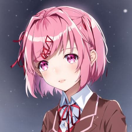 Natsuki DDLC LoRA - Image 4