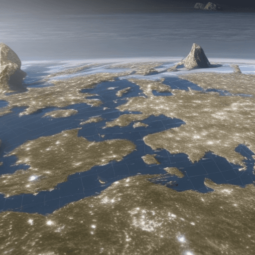 AI generated: European Union in 2222 ultra realistic 8k UHD hyper realistic