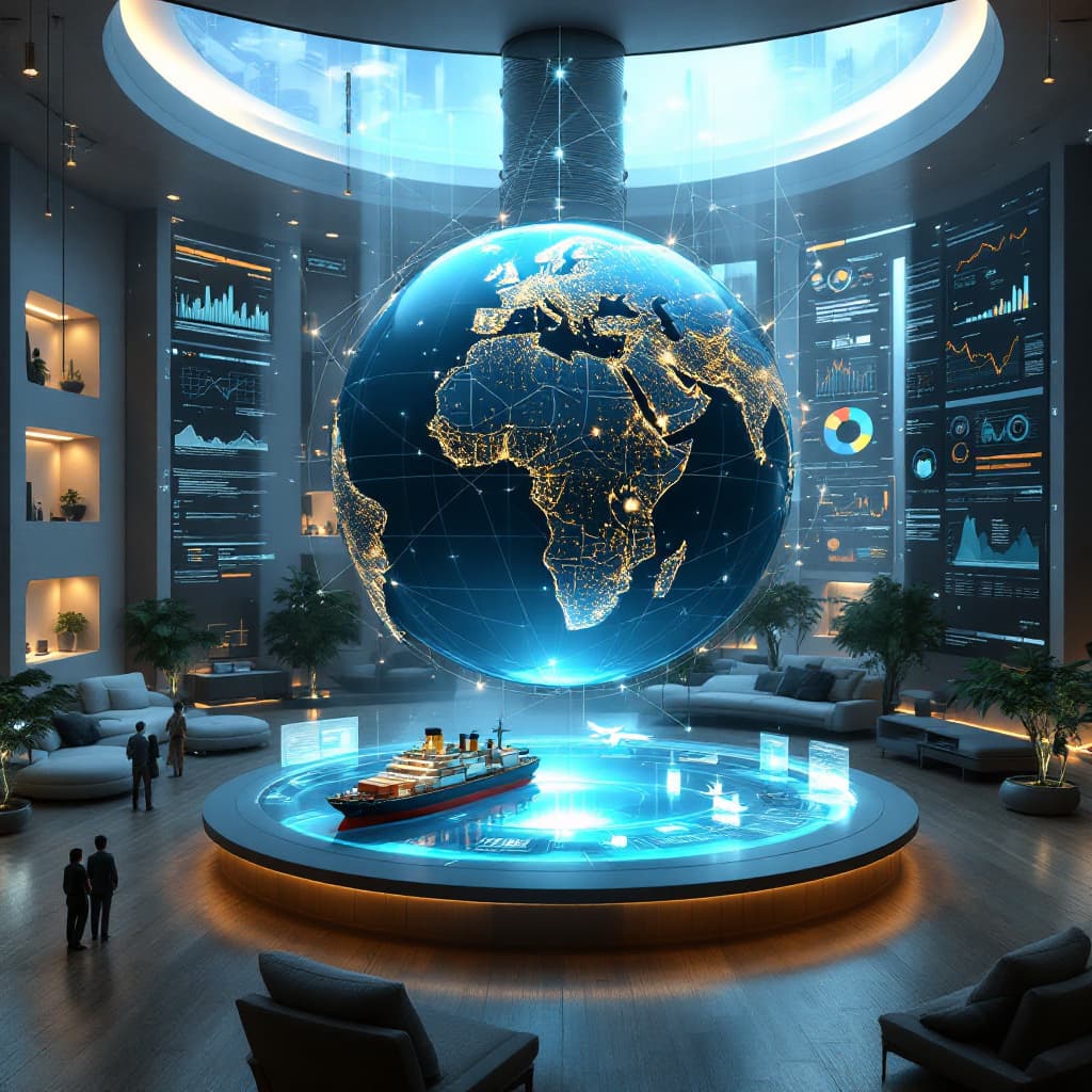 AI generated: High resolution photography interior design, dreamy sunken living room conversation pit, wooden floo...