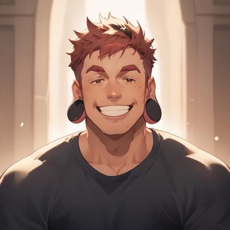Ear tunnels/plugs — male