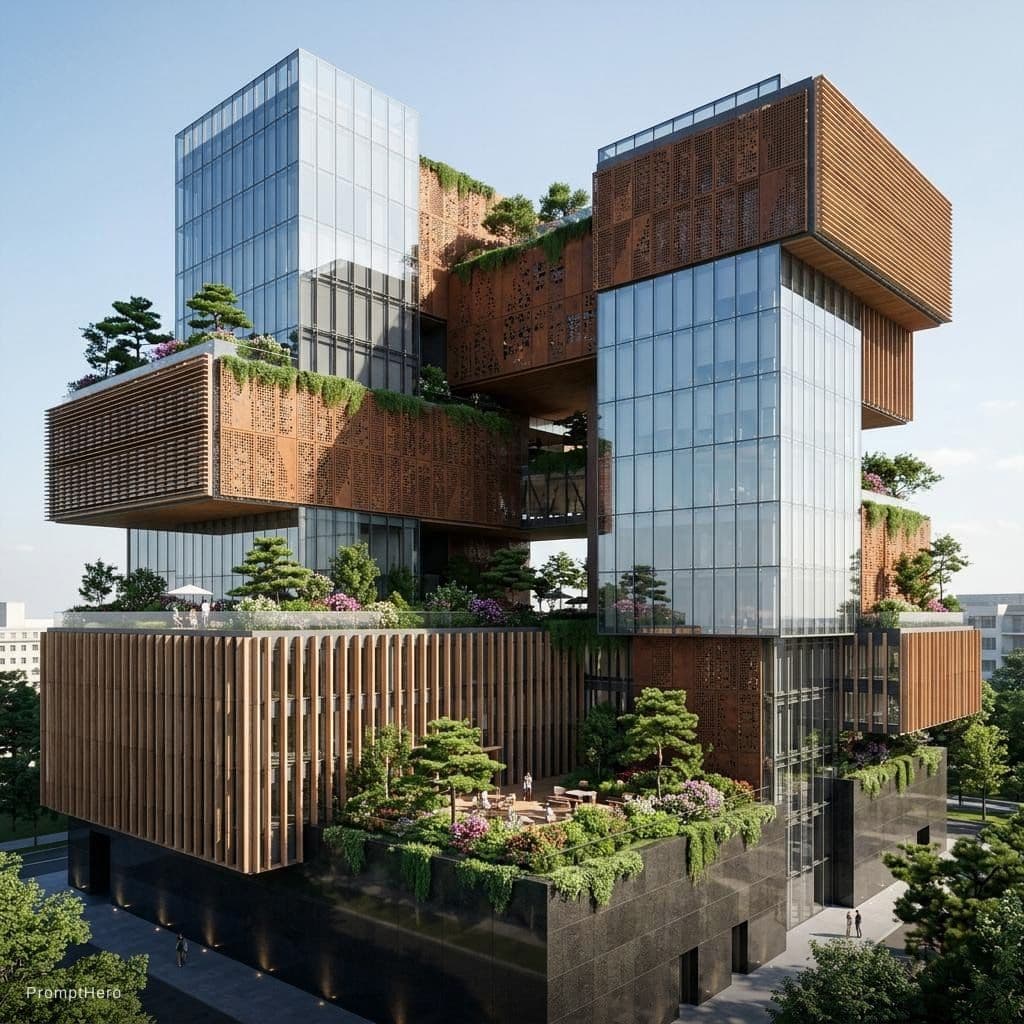 AI generated: A masterpiece of professional architectural photography, showcasing a highly realistic and detailed ...