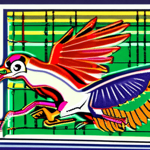 AI generated: A mighty and legendary turkey. The turkey rides on a racing and furious eagle. The turkey is huge an...
