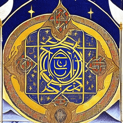 AI generated: Gnosticism and Arabic Paganism fusion, alternative history