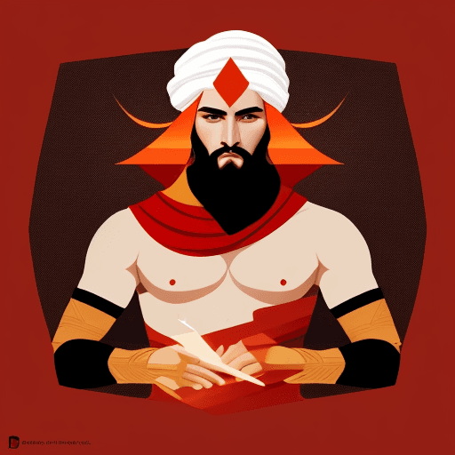 AI generated: Siavash Minimal Pattern: "Create a minimalist pattern inspired by Siavash, the legendary Persian her...