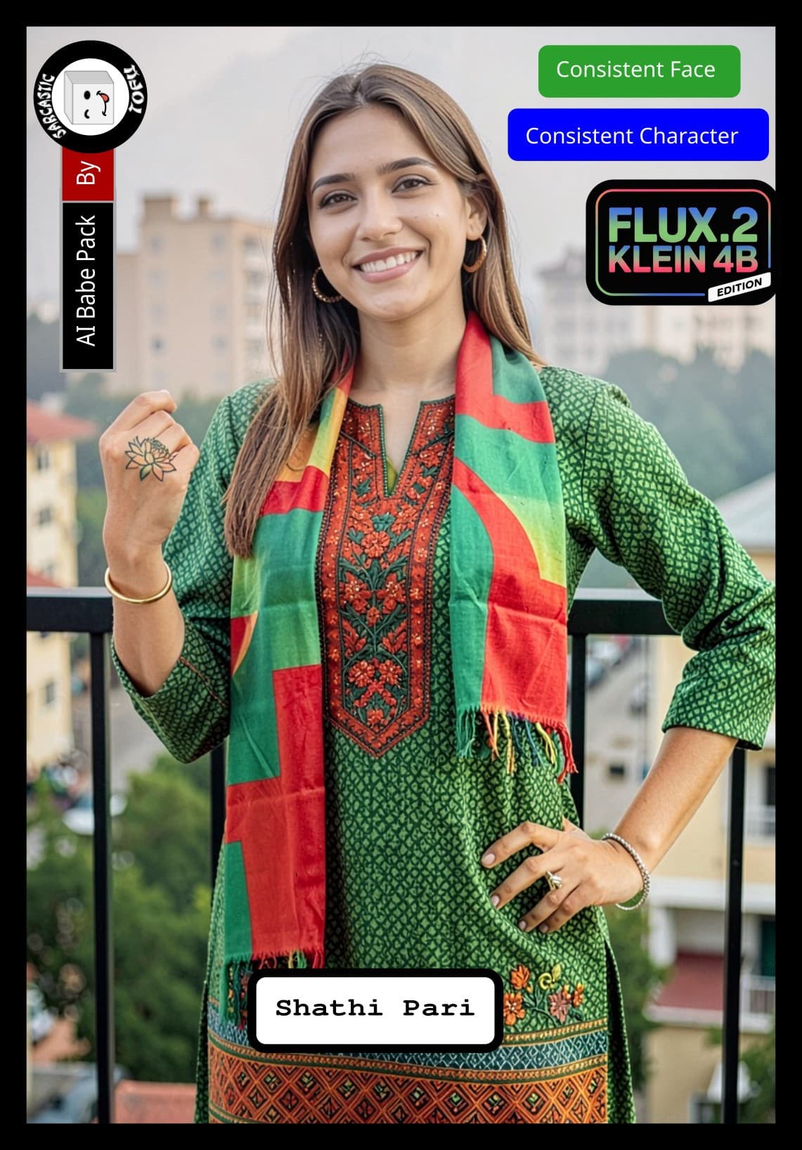 Flux.2 Klein 4B AI Babe Pack (Part 02) by Sarcastic TOFU