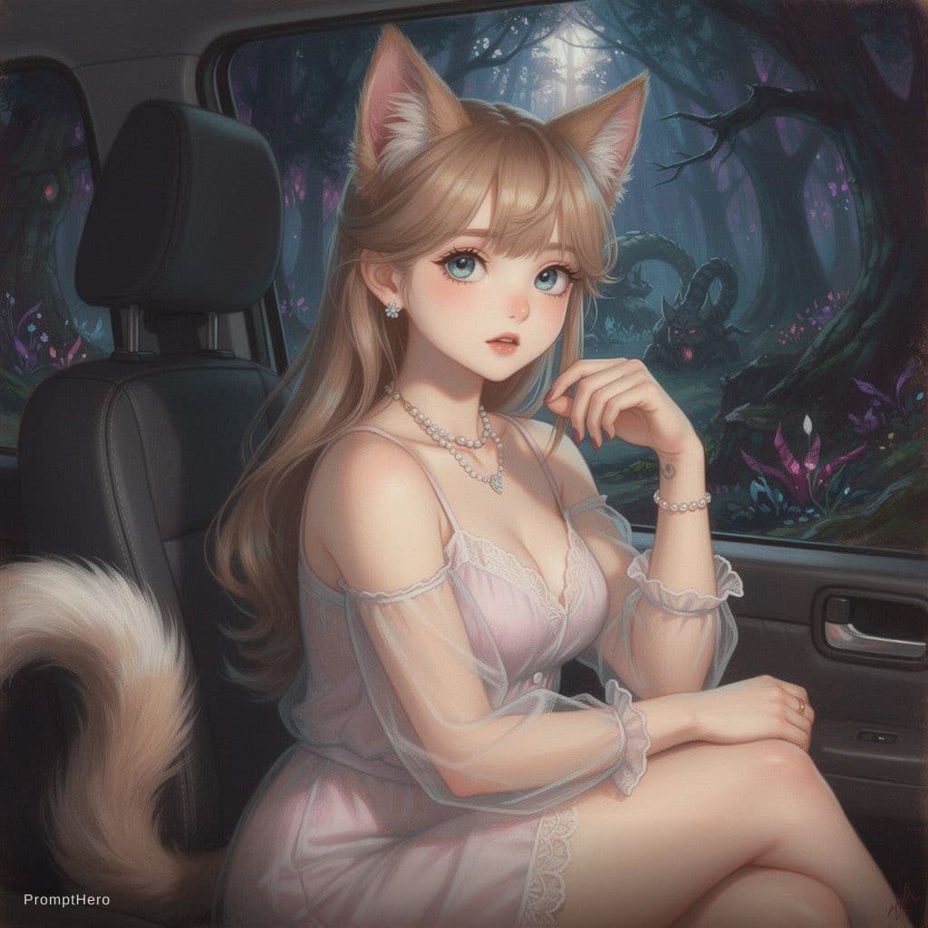 AI generated: A MILF  , she with thick tail and cat ears,hardcore sex,erotic modelpositions(Different Sex Position...