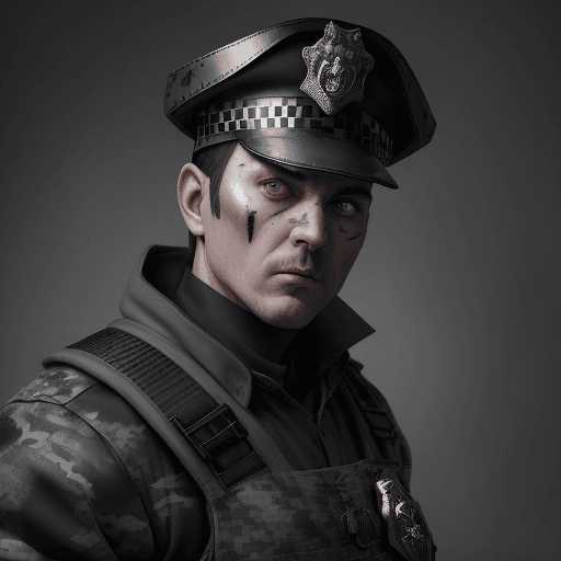 AI generated: hyper-realistic (legendary character tale 1:3) from the kingdom of darkness, with detailed eyes, bei...