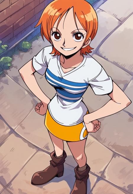 Nami [pre-timeskip] 5 Outfits - One Piece