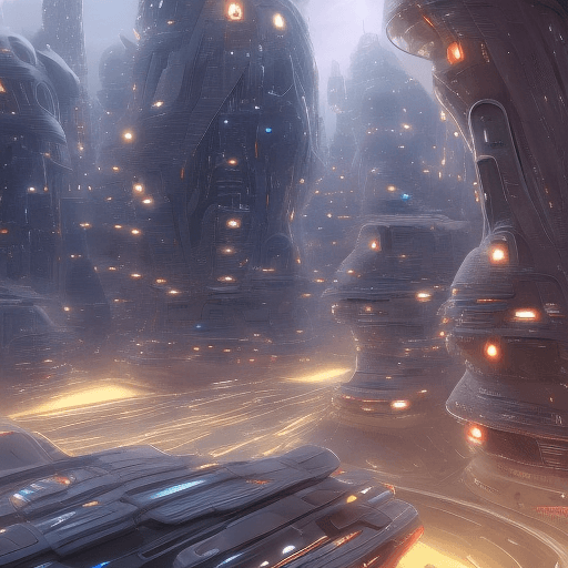 AI generated: A futuristic city in a science fiction style