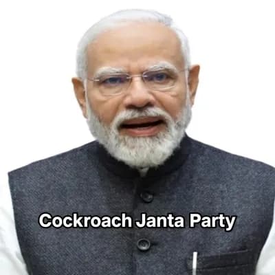 AI generated video: Cockroach janta party