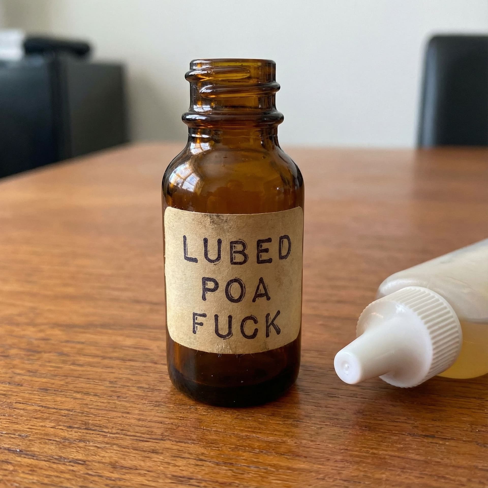 AI generated: Lubed poa fuck