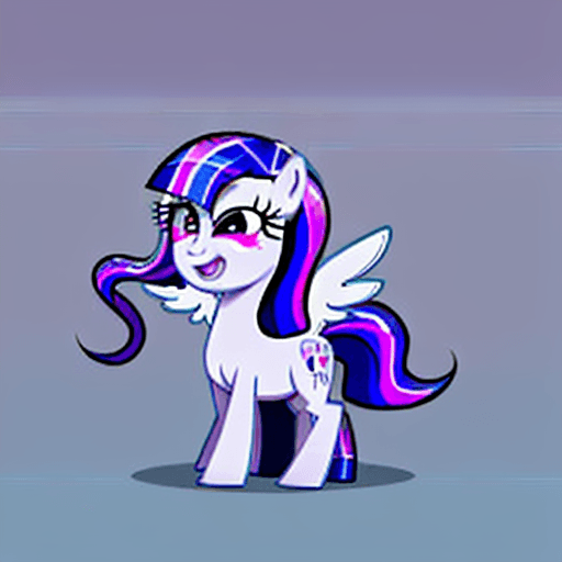 AI generated: mlp fim discord gangnam style