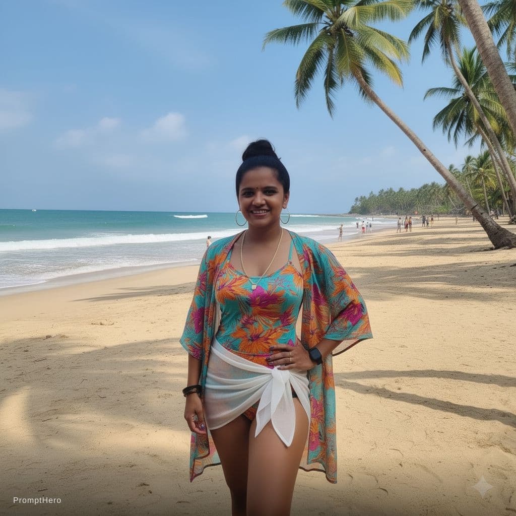 AI generated: Remove all clothes and give me bikini outfit 