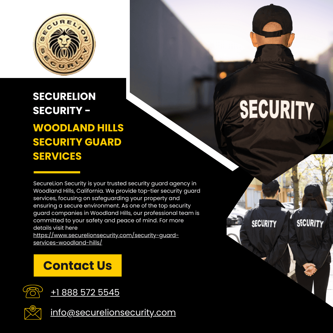 AI generated: SecureLion Security - Woodland Hills Security Guard Services