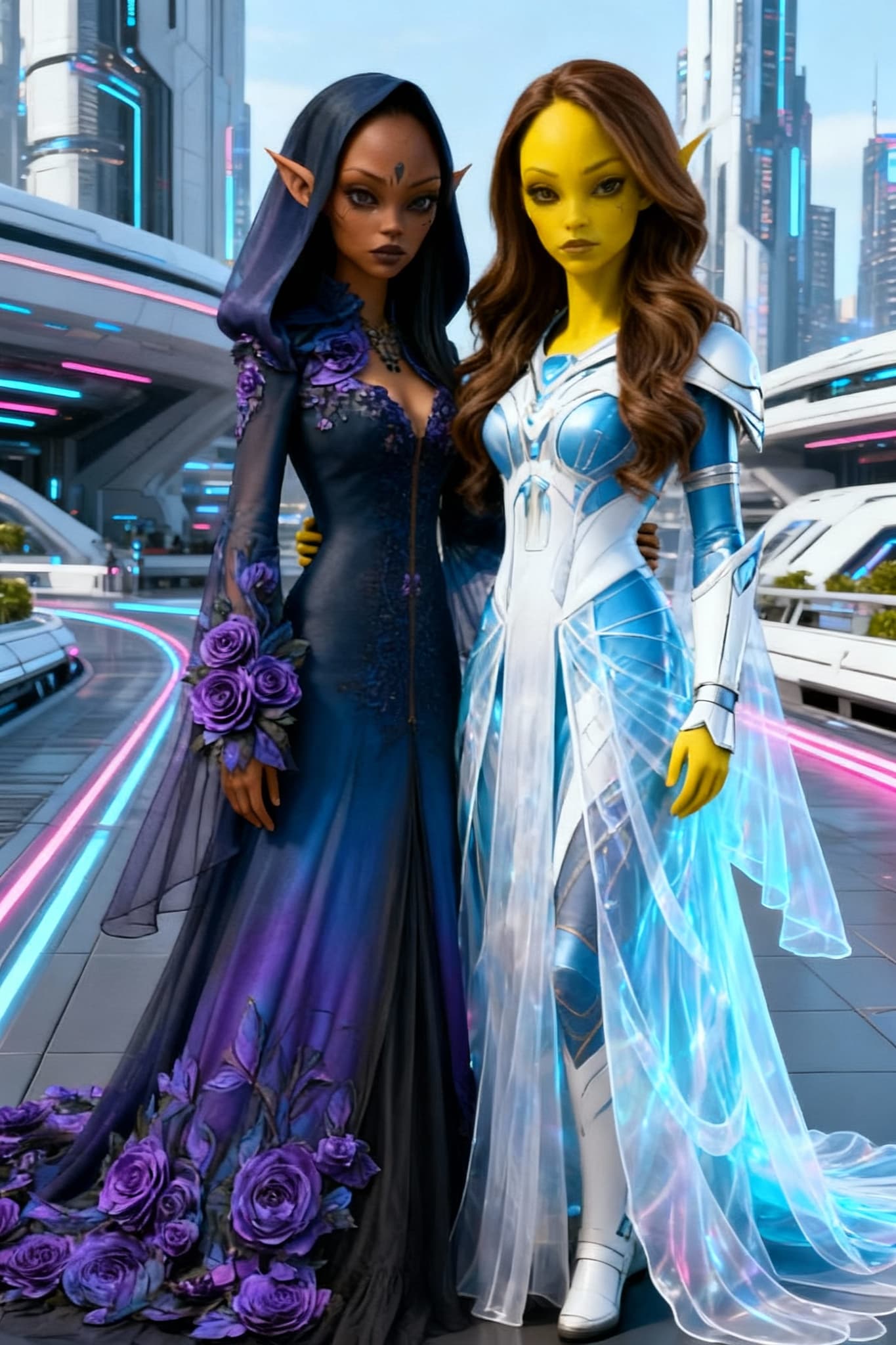 AI generated: Character green and character brown. Two best friends hanging out together. Join these two character...