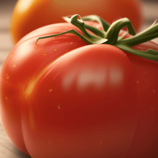 AI generated: A handsome tomato with a beautiful face , 8k , hd , ultra detail , sigma