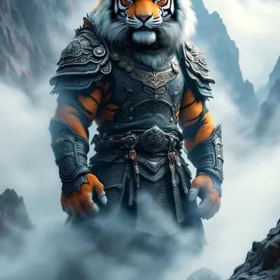 AI generated video: epic standing and soft movements