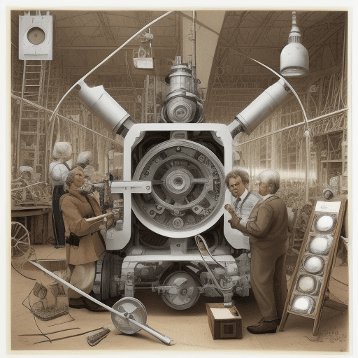 AI generated: Inventors and Their Creations