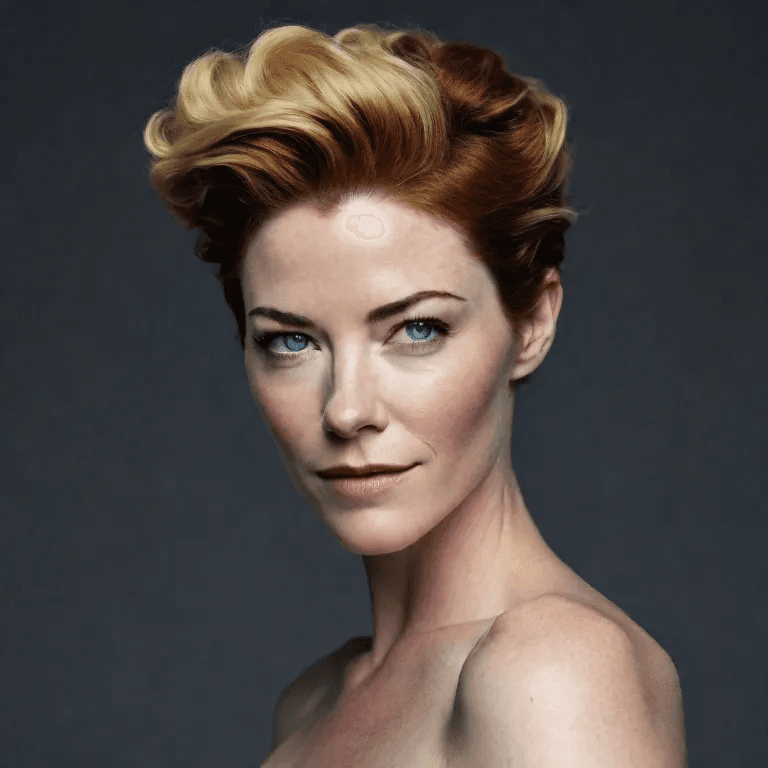 AI generated: Beautiful Irish woman.