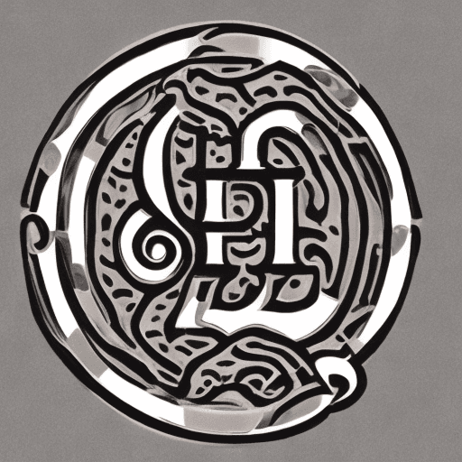 AI generated: a logo with the letter G and P