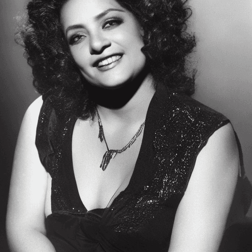 AI generated: Brazilian singer Elba ramalho