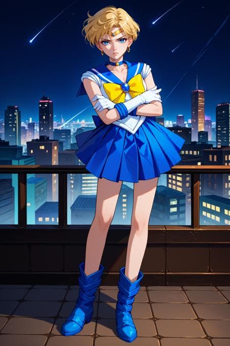Sailor Uranus/セーラーウラヌス (Sailor Moon) SDXL LoRA [Pony Diffusion]