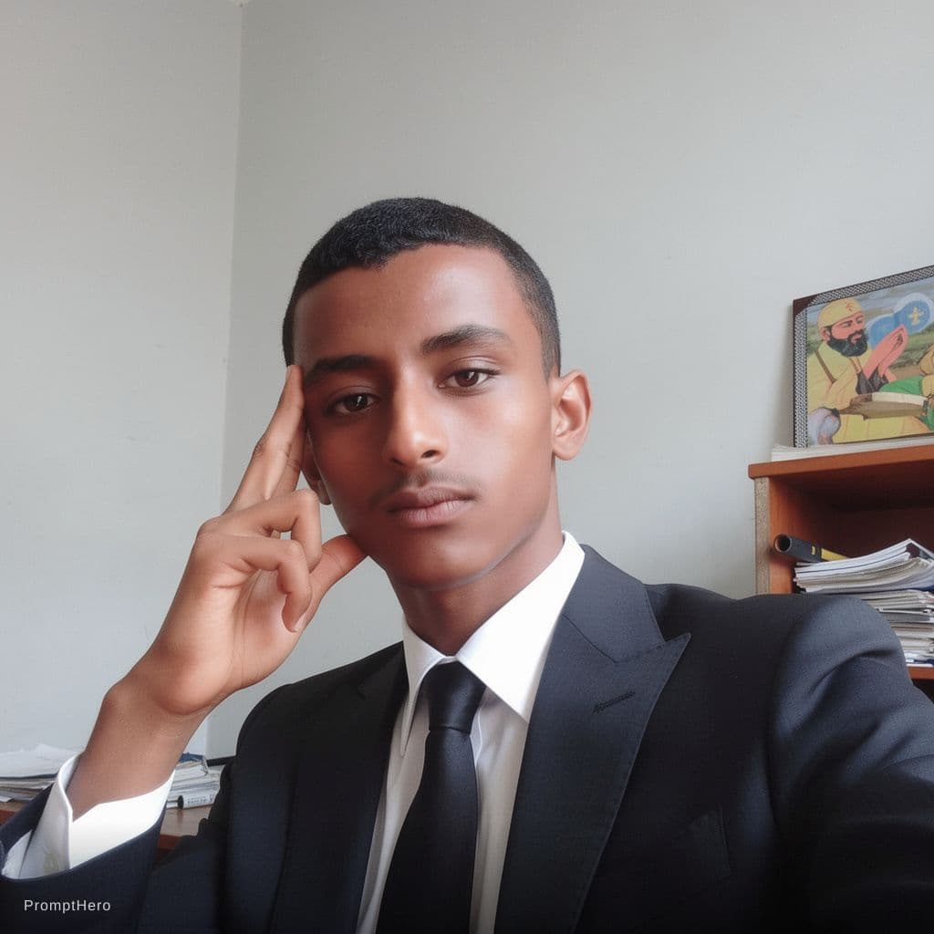 AI generated: male model wearing tom ford suit 