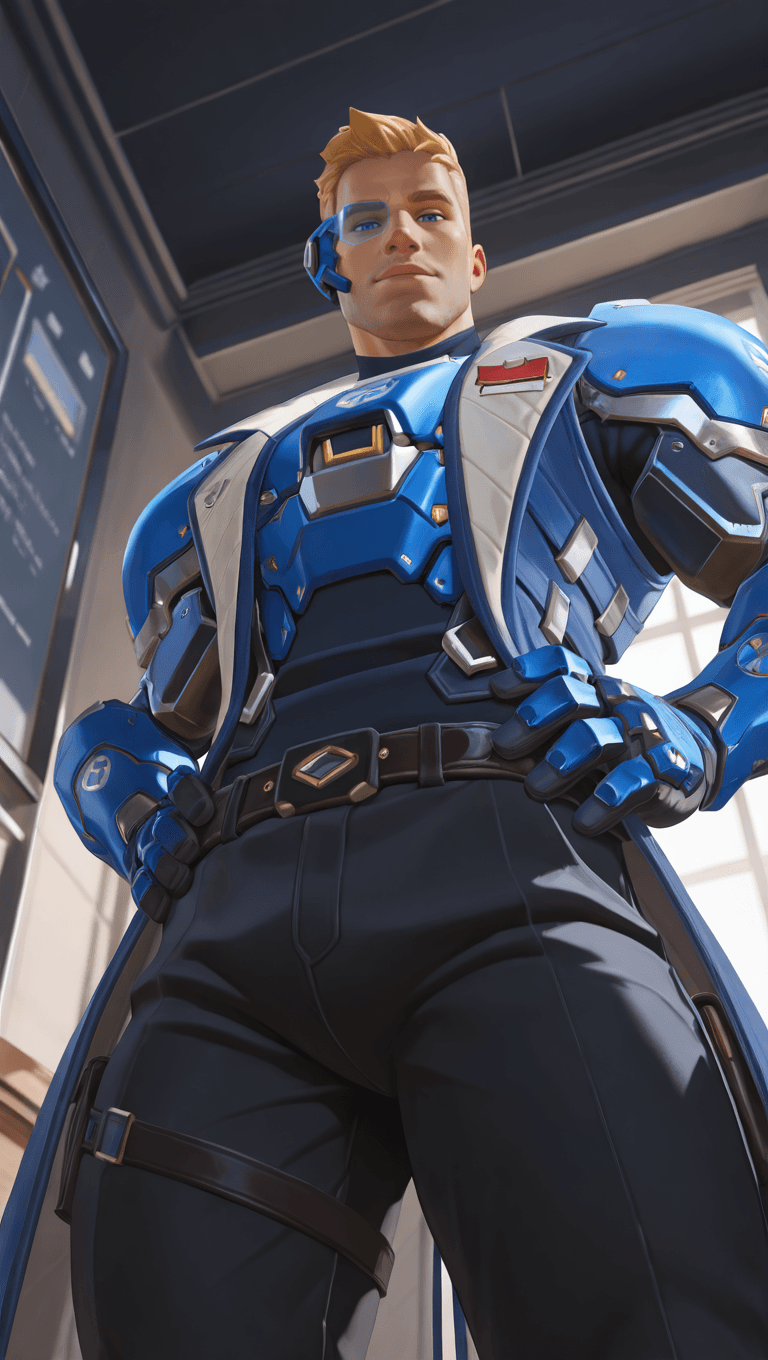 Overwatch Series - Strike Commander (Jack) Morrison / Soldier 76 - Illustrious