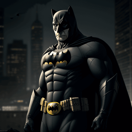 AI generated: batman-lion, hyper detalic, cinematic, animation, 8k
