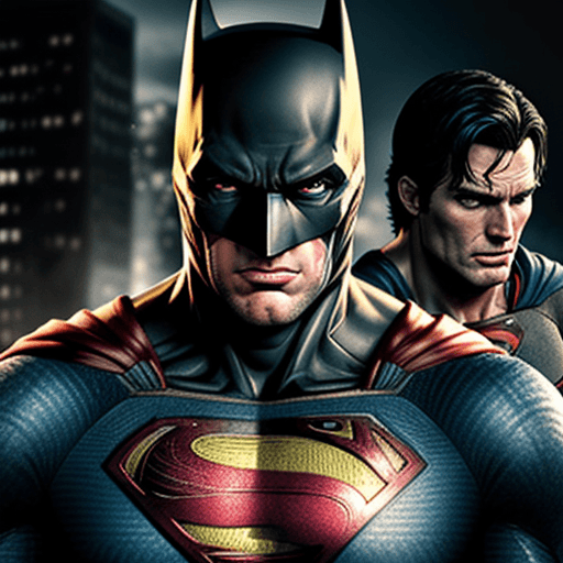 AI generated: Batman + Superman = everything is very complicated!