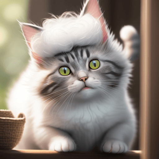 AI generated: cat in narnia

pet:
- adorable pet photography, cute, well-lit, sharp-focus, high-quality, artist...