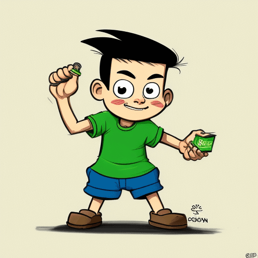 AI generated: cobson soyjak
cartoon drawing
low resolution
