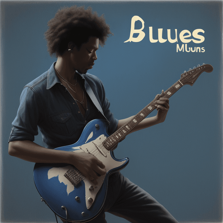 AI generated: Blues music