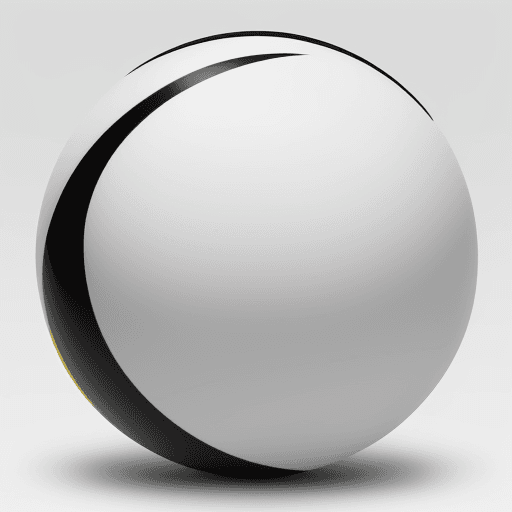 AI generated: colored ball, light white and light black, double tone effect --ar 1:2 --stylize 750 --v 6