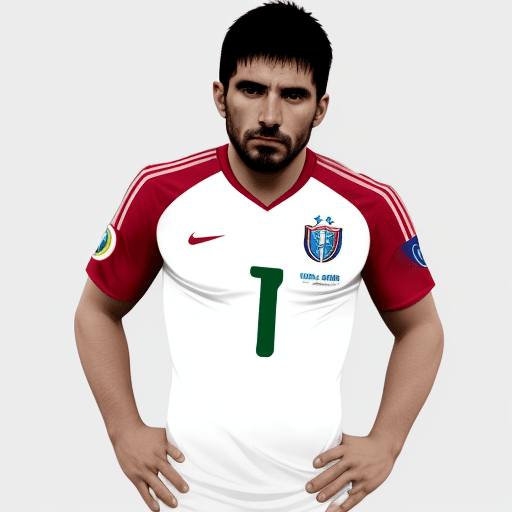 AI generated: copa america related t-shirt design 