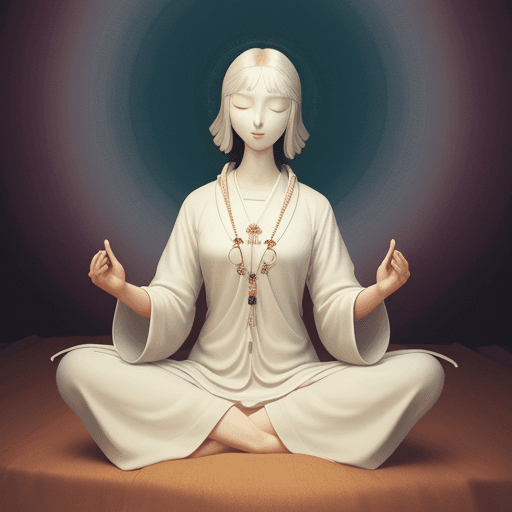 AI generated: a picture of inner peace 