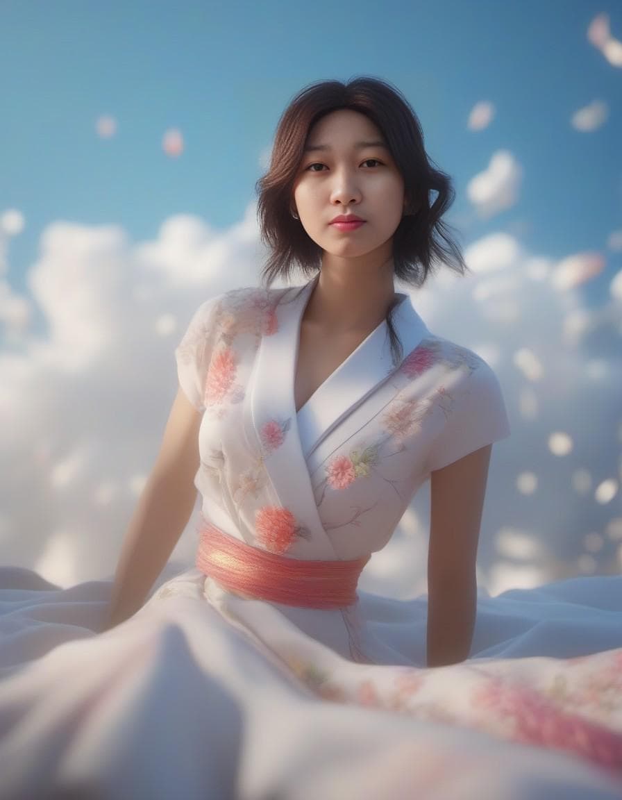 AI generated: Dreams of an Illusion, peace and freedom are only an imagination in this world,reality  is ugly,colo...