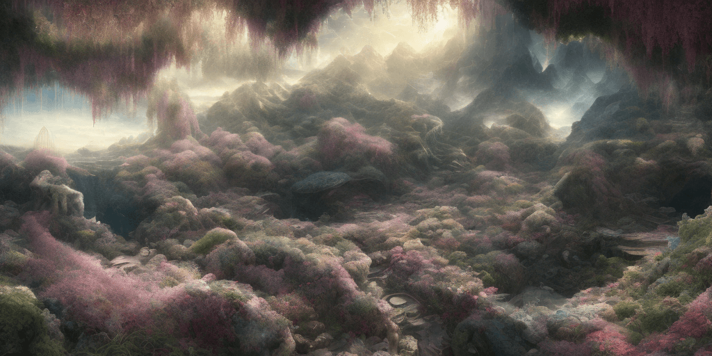 AI generated: a beautiful scenery, digital rendering, trending on pixiv fanbox, , , masterpiece , scene, hypnotic,...