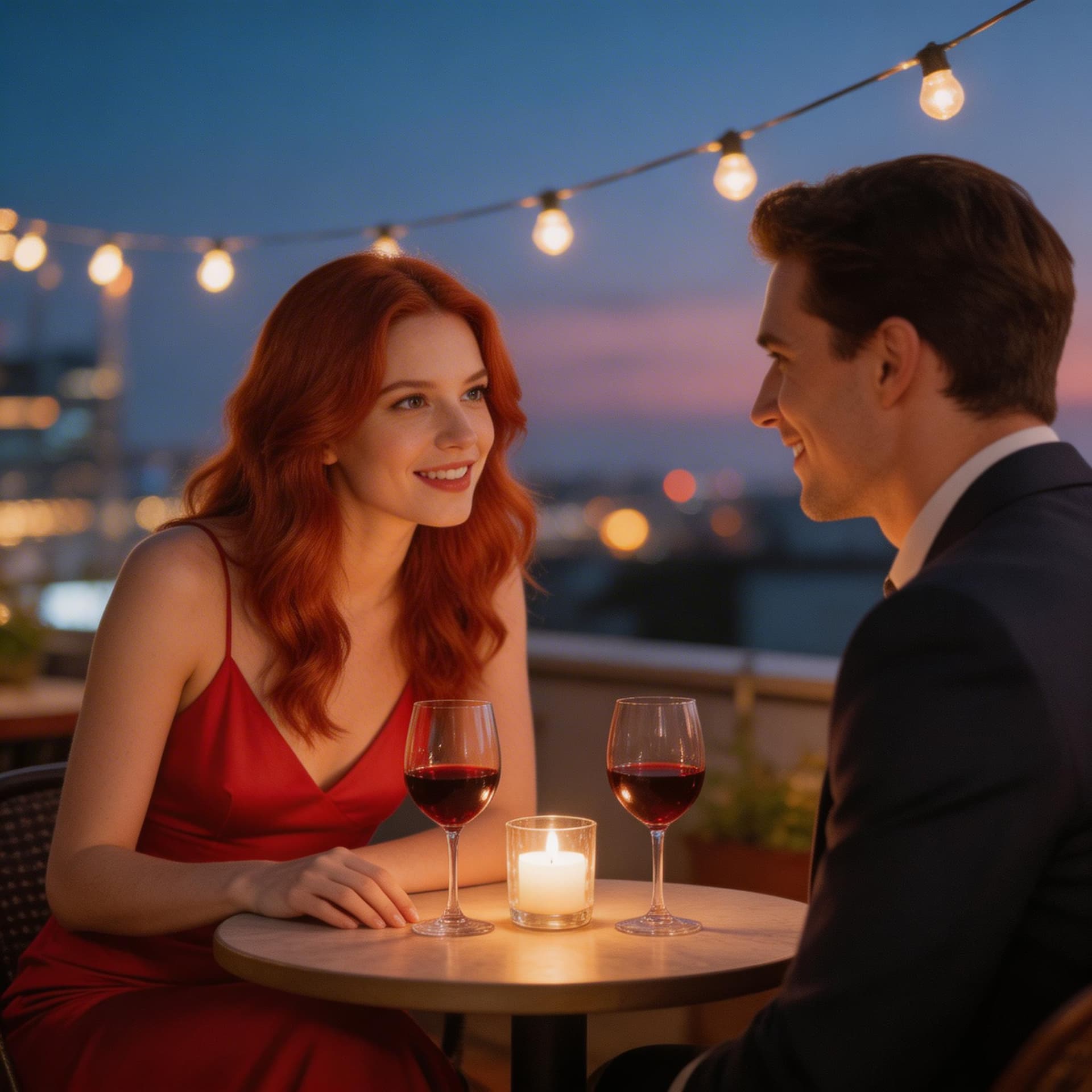 AI generated: Jessi has dropped everything and put off all her rain cheques for the perfect date with her ideal ma...