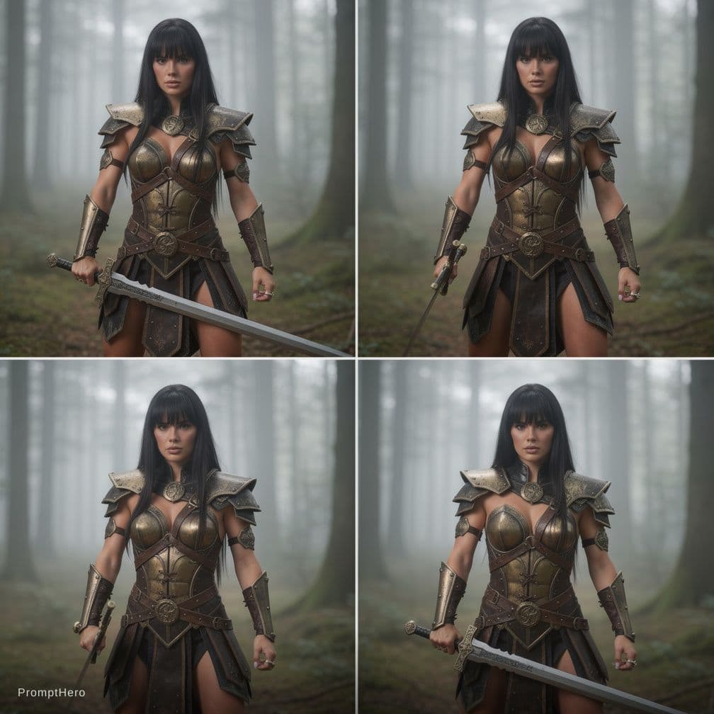 AI generated: "v1.0_XENA_INSPIRED_WARRIOR_4PANEL"
    },

    "input": {
      "mode": "image_to_image",
      "re...