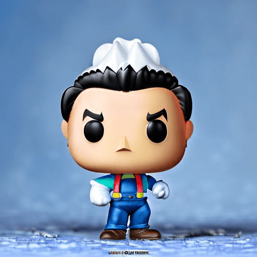 AI generated: Funko Pop of Mario