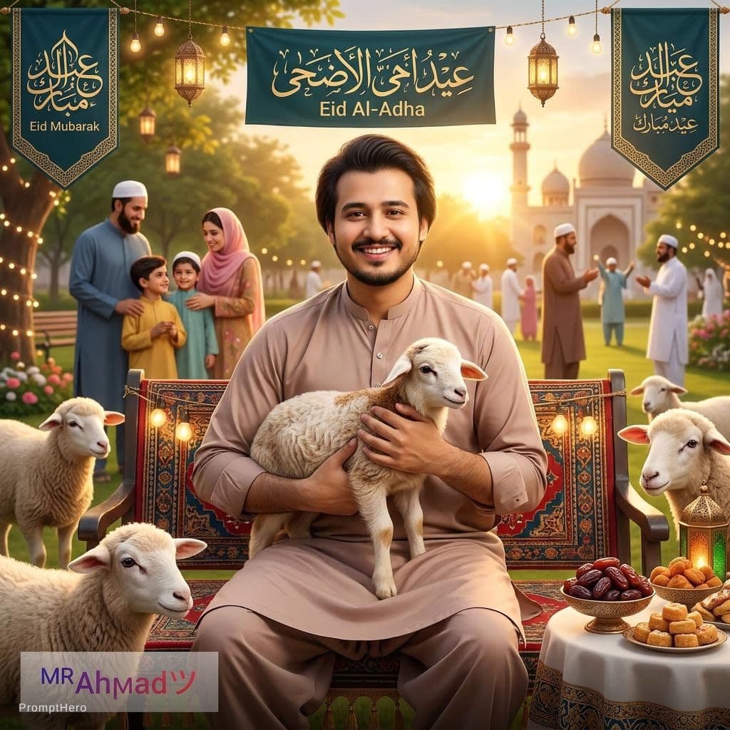 AI generated: Eid adha 