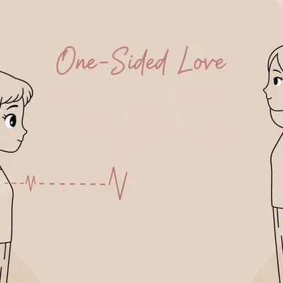 AI generated video: one side love with line art style
for instagram 
