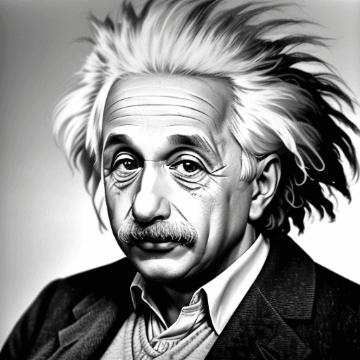 AI generated: Einstein