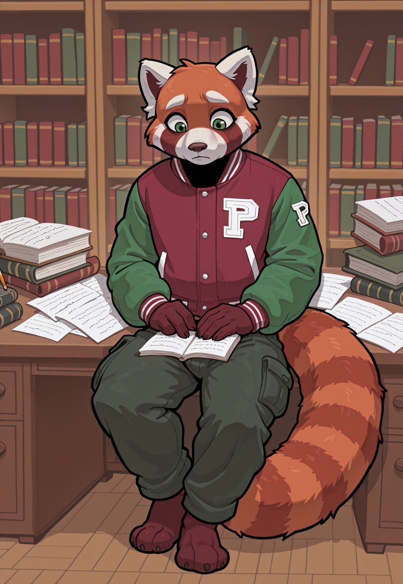 College jacket - Image 1