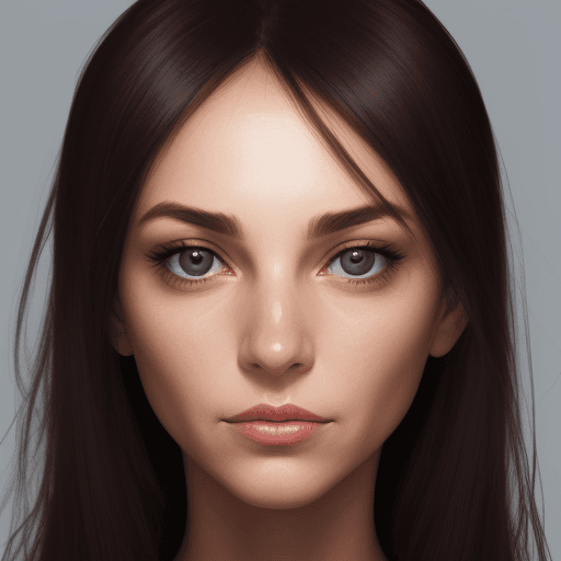 AI generated: woman face
