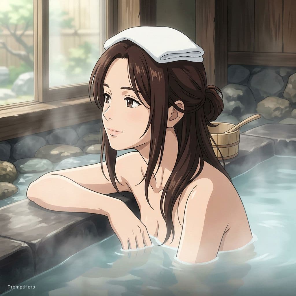 AI generated: Nude anime wonan